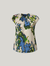 Image sur Blouse à manches courtes avec imprimé