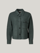 Bild von Overshirt mit Wolle