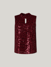 Image sur Top avec paillettes