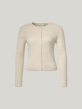 Bild von Strickjacke aus Bio-Baumwolle