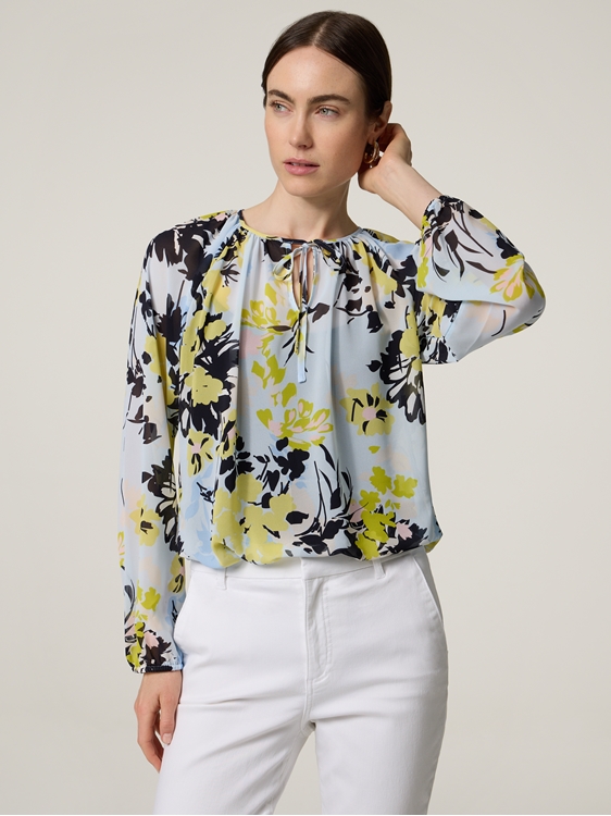 Bild von Bluse mit Schleife