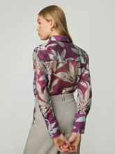 Image sur Blouse avec imprimé