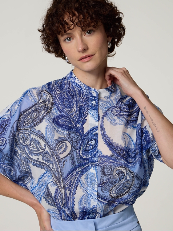 Image sur Blouse à manches courtes