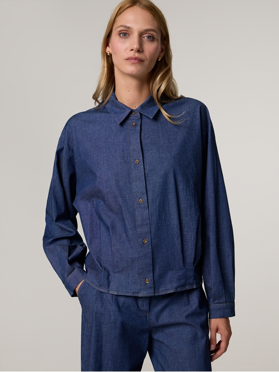 Image sur Chemisier cropped fit