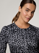 Image sur Blouse en imprimé léopard