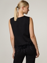 Image sur Top chemisier avec paillettes