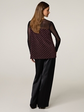 Bild von Bluse mit Mesh und Lurex