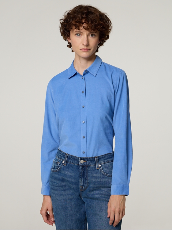 Bild von Hemdbluse aus Cordsamt