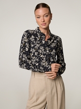 Bild von Bluse mit Blumen-Print