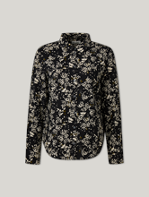 Bild von Bluse mit Blumen-Print