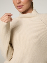 Image sur Pull en maille à col montant