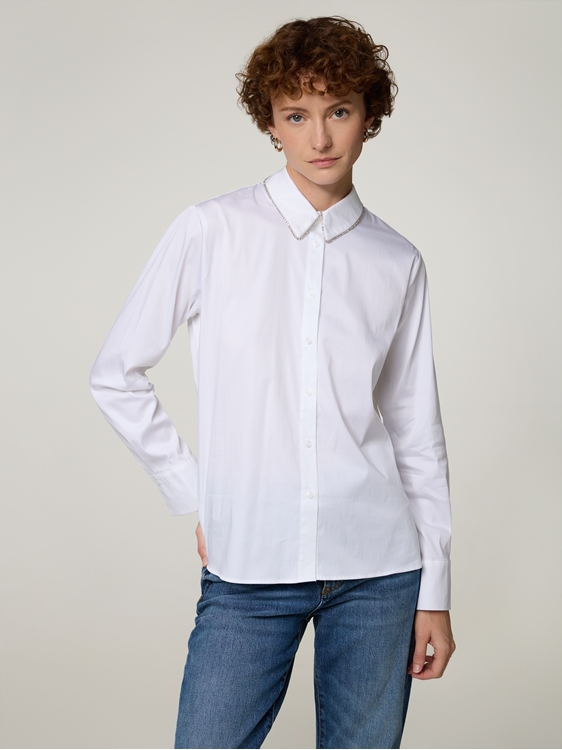 Bild von Bluse mit Strasssteinen