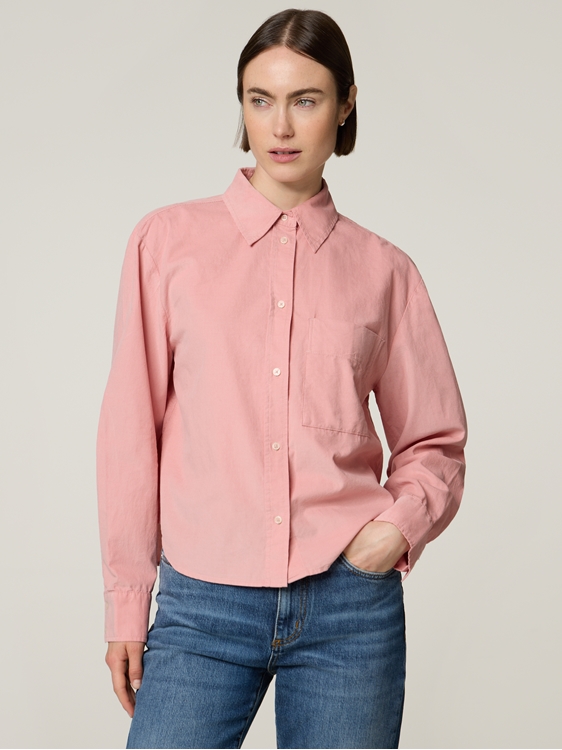 Bild von Cordbluse mit Baumwolle