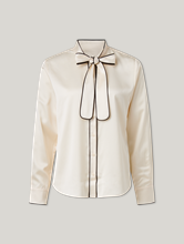 Bild von Schluppenbluse aus Satin