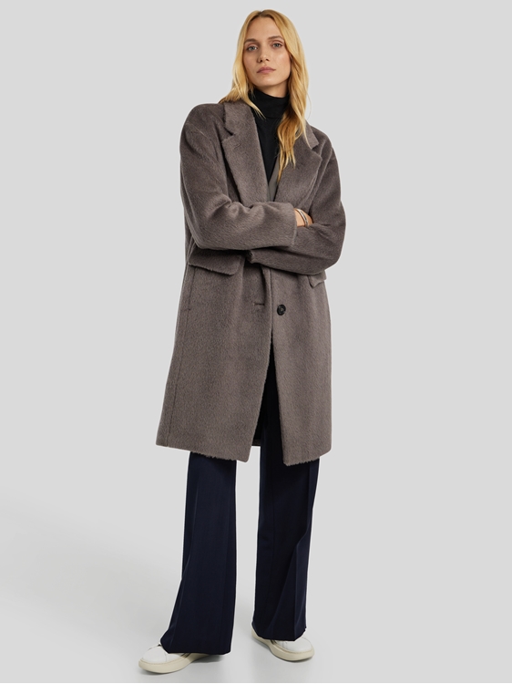 Bild von Mantel aus Alpaka-Mix