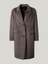 Bild von Mantel aus Alpaka-Mix