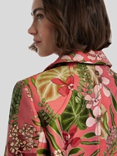 Bild von Mantel mit Blumen-Print