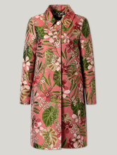 Bild von Mantel mit Blumen-Print