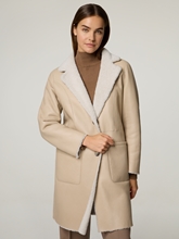 Image sur Manteau réversible en peau d'agneau