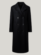 Bild von Doppelreihiger Mantel mit Wolle