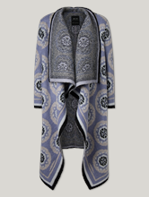 Image sur Cardigan en mélange de matières