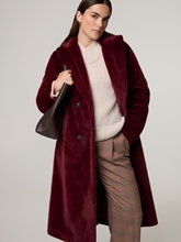 Image sur Manteau en fourrure synthétique