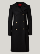 Bild von Doppelreihiger Mantel mit Wolle