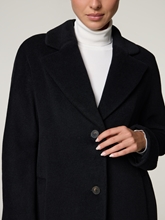 Bild von Wollmantel mit Alpaka