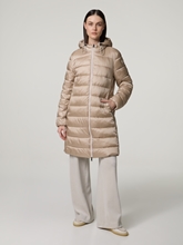 Bild von Steppmantel mit Kapuze