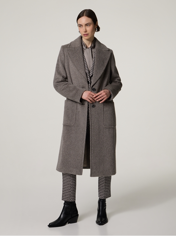 Bild von Mantel mit Wolle