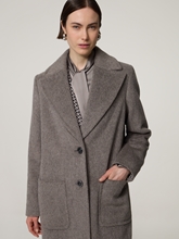 Bild von Mantel mit Wolle