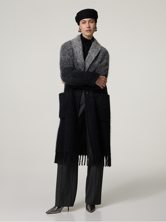 Bild von Mantel mit Wolle