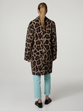 Image sur Manteau en imprimé léopard