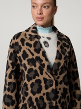 Image sur Manteau en imprimé léopard