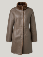 Bild von Reversibler Ledermantel