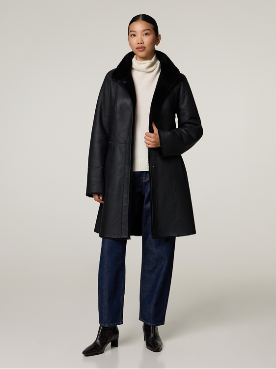 Bild von Lammfellmantel