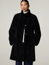 Bild von Reversibler Ledermantel LEDA