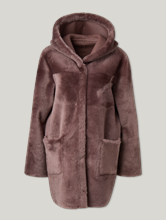 Bild von Reversibler Ledermantel DAPHNE