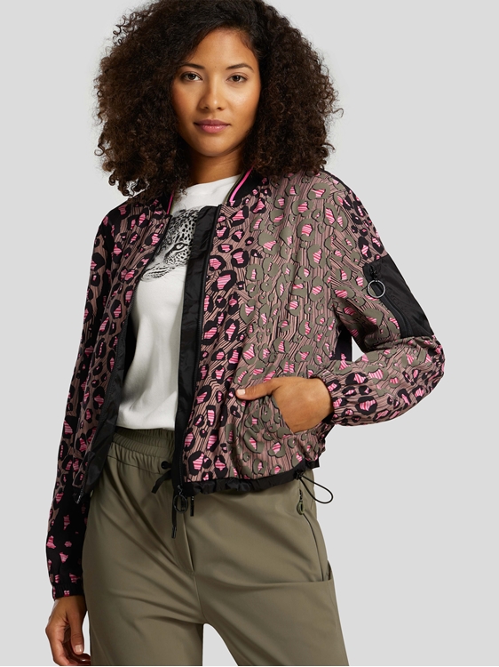 bomberjacke mit print