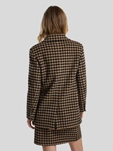 Image sur Veste laine  en pied de poule JAHONDA