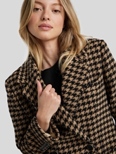 Image sur Veste laine  en pied de poule JAHONDA