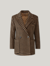 Image sur Veste laine  en pied de poule JAHONDA