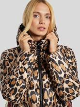 Bild von Daunenmantel mit Muster-Mix