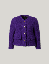 Image sur Veste maille bouclette