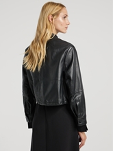 Bild von Lederjacke im Biker-Look