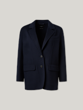 Bild von Blazerjacke aus Wolle RELAIS