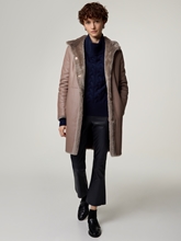 Image sur Manteau réversible en peau d'agneau