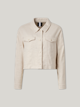 Image sur Veste en jean avec du lin