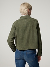 Bild von Jacke aus Veloursleder