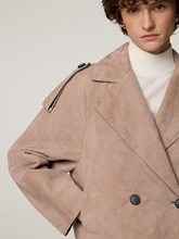 Bild von Lederjacke aus Veloursleder MAGA